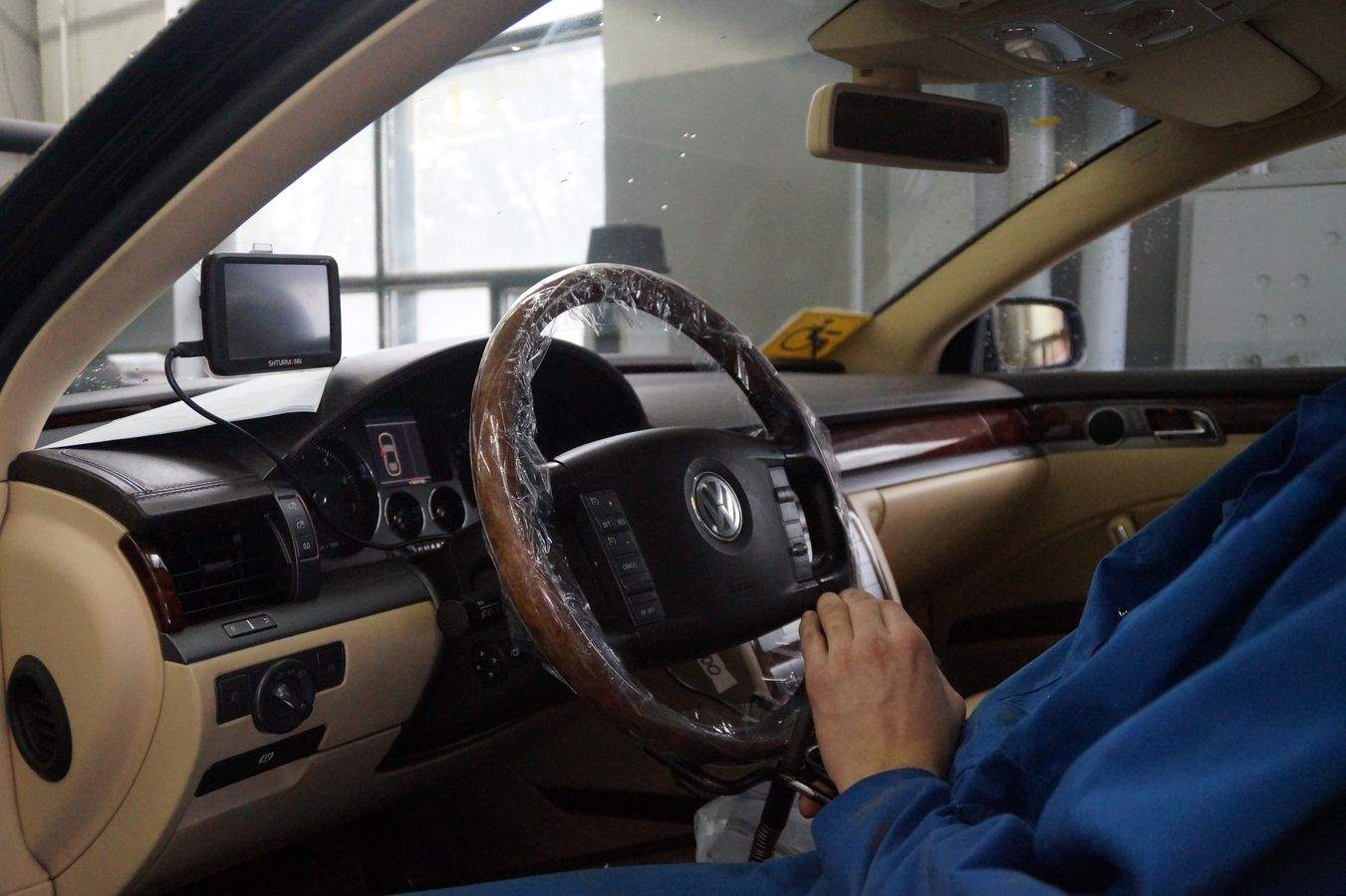 Установка руля