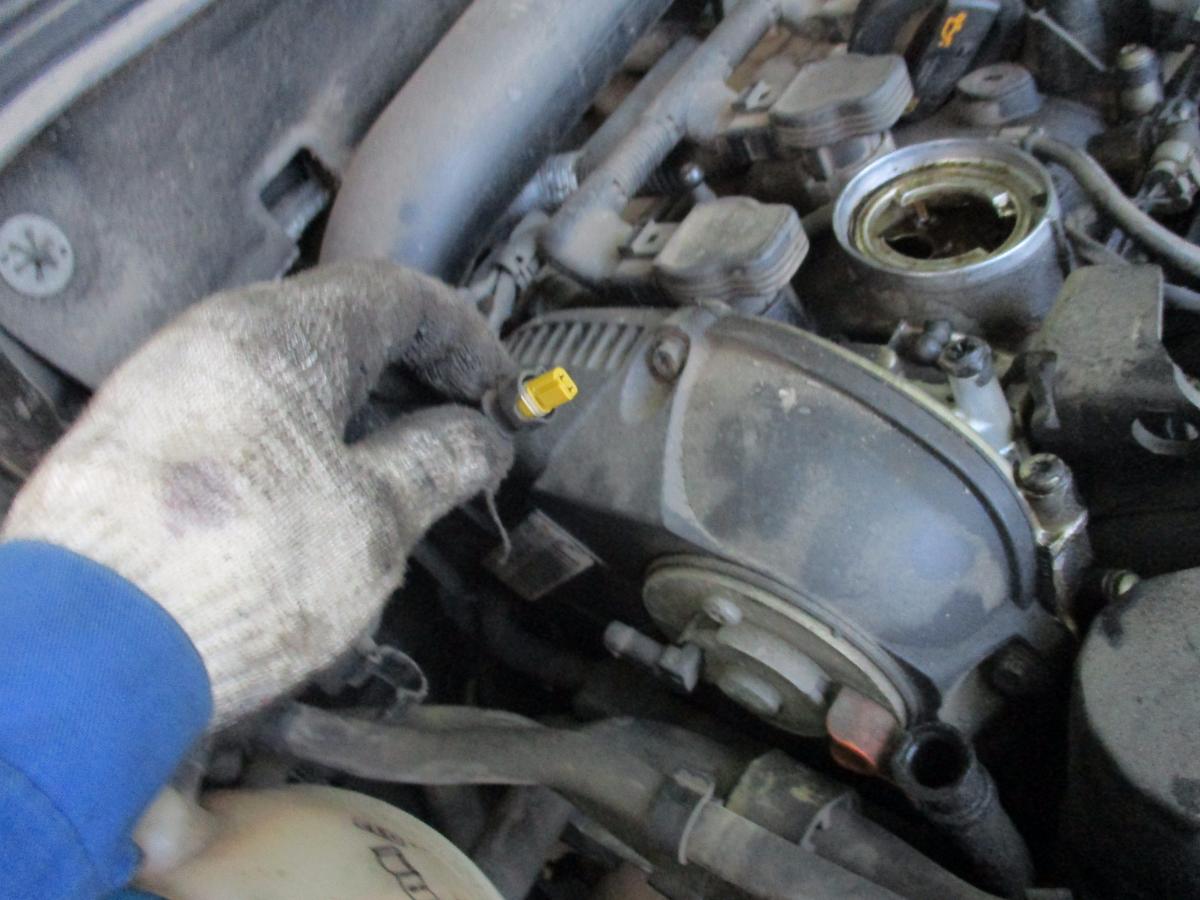 Снятие датчиков