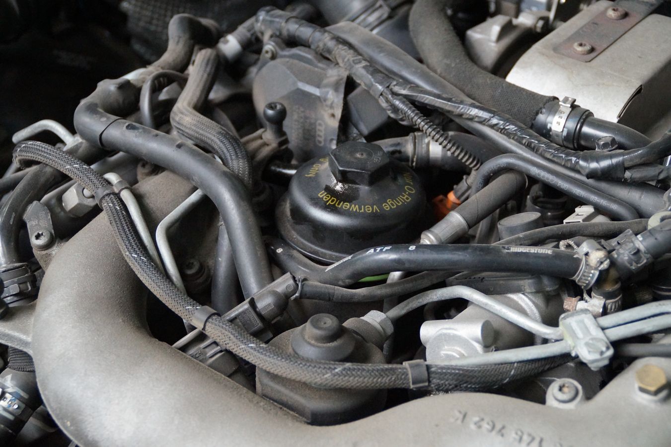 Замена фильтра ДВС VW