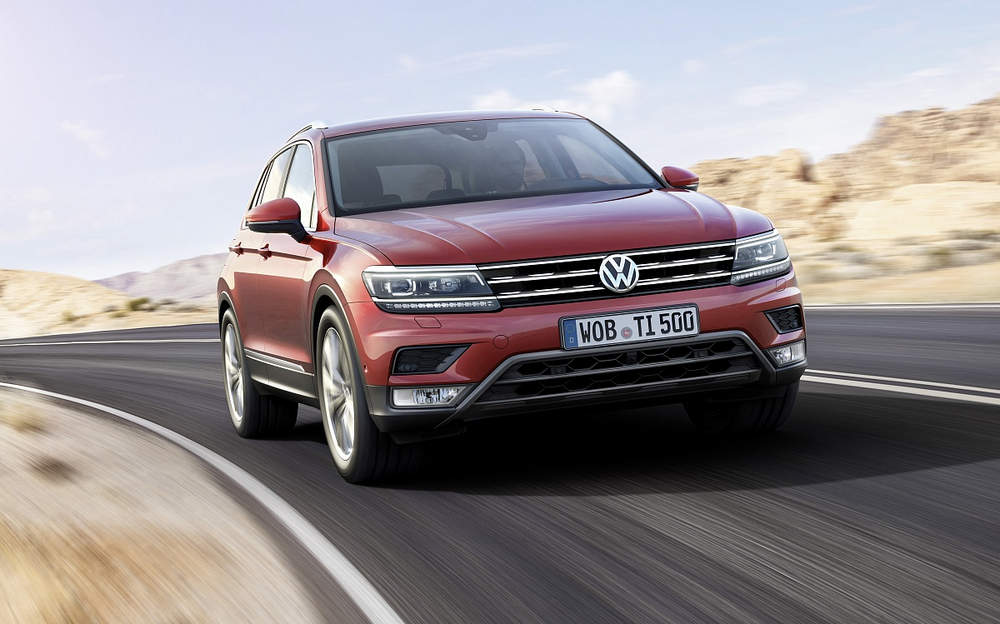 Volkswagen обновил Tiguan