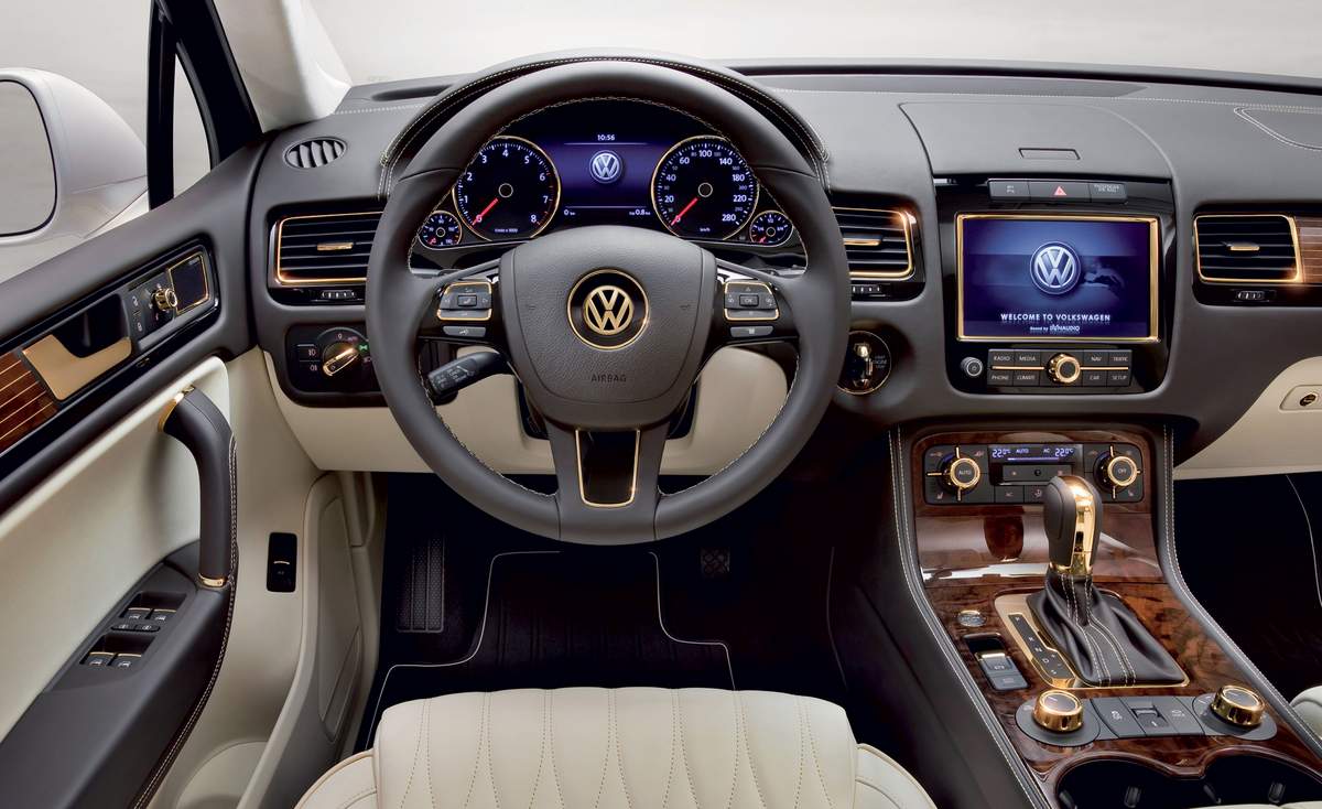 Volkswagen Touareg салон